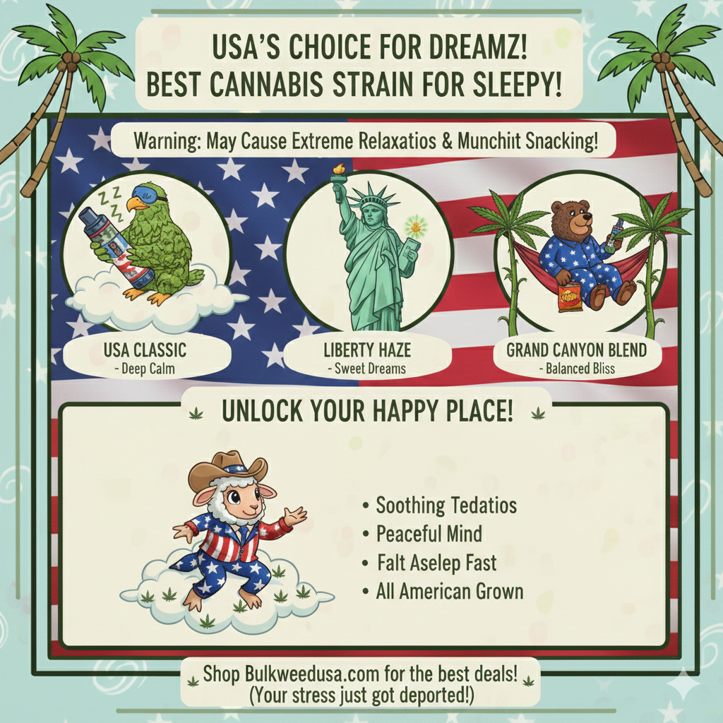 Best Weed Strain for Sleep in the USA