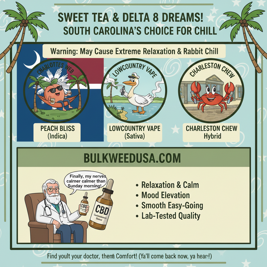 Delta 8 Gummies and Vape South Carolina