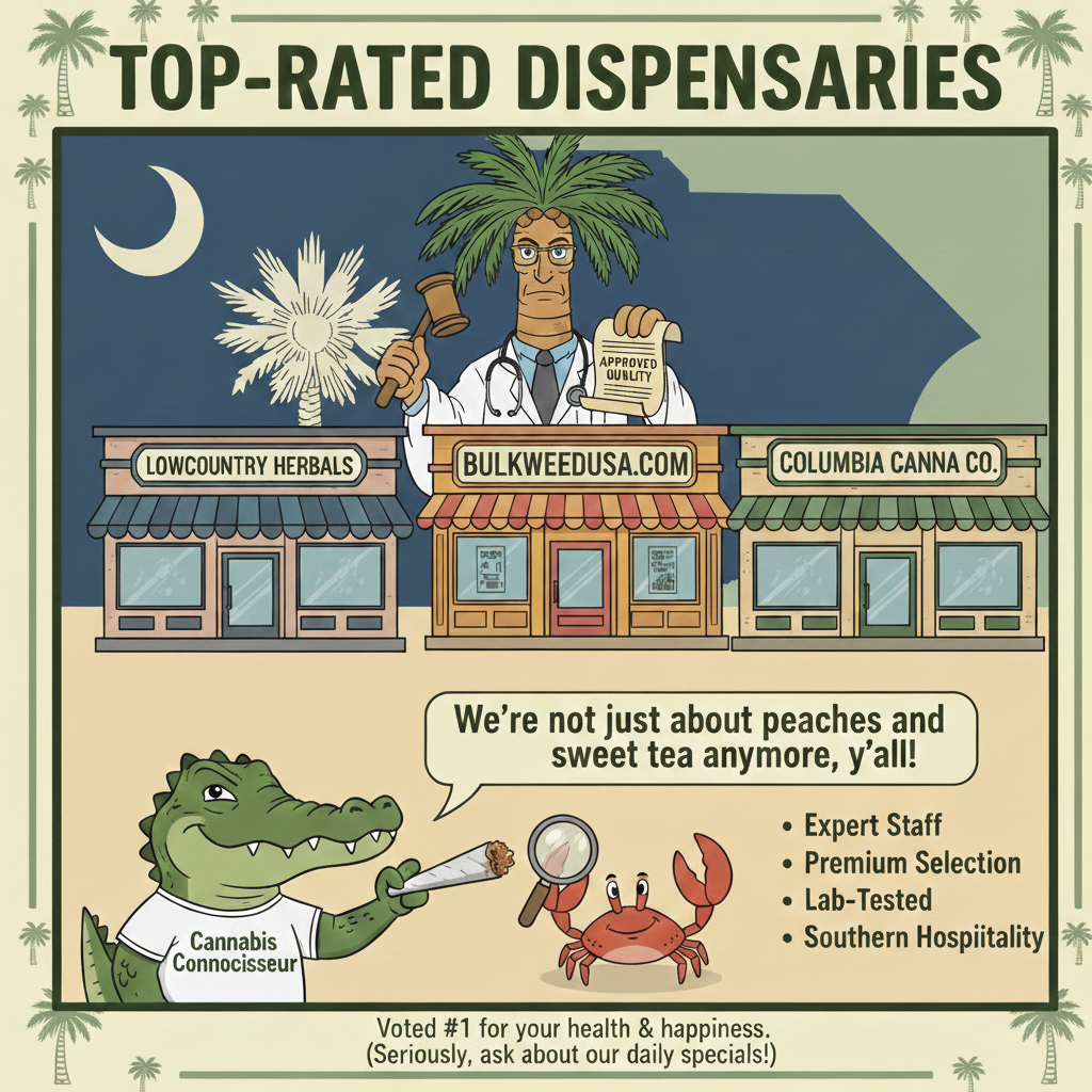 Top rated Dispensaries South Carolina