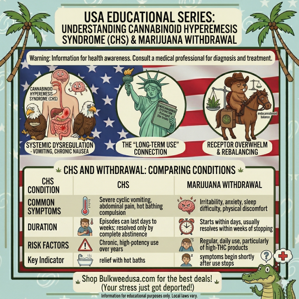 Cannabinoid Hyperemesis Syndrome and Marijuana Withdrawal