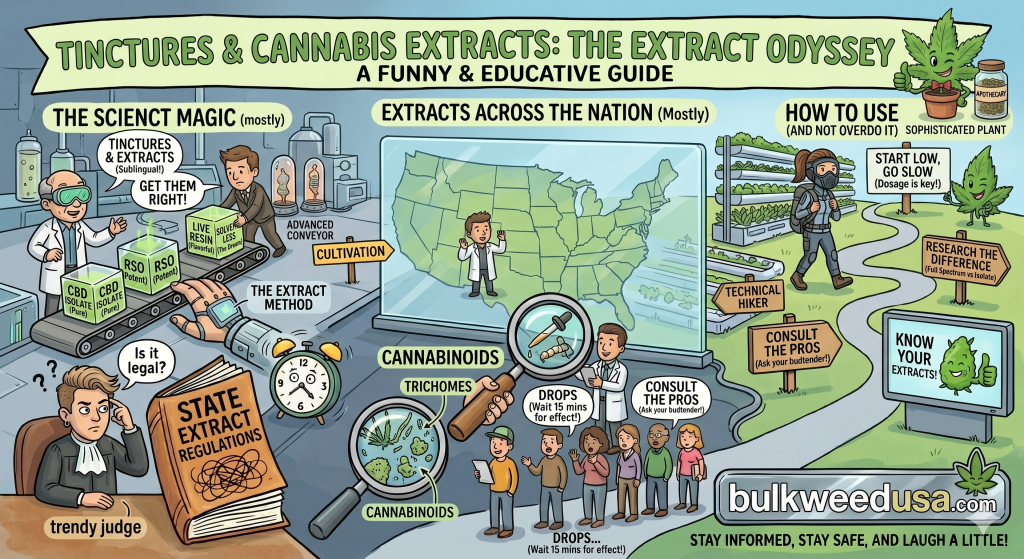Tinctures and Cannabis Extracts