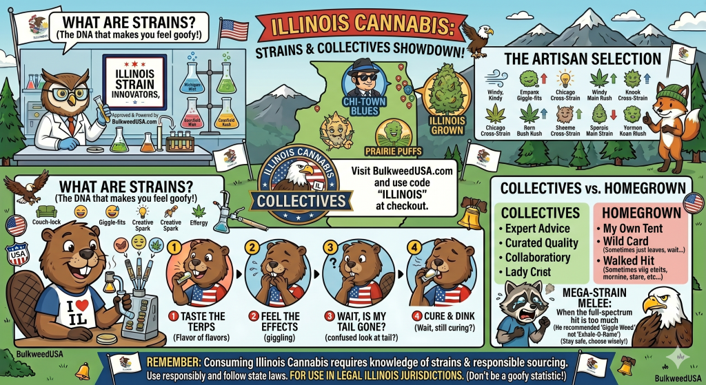 Illinois Cannabis Strains and Collectives