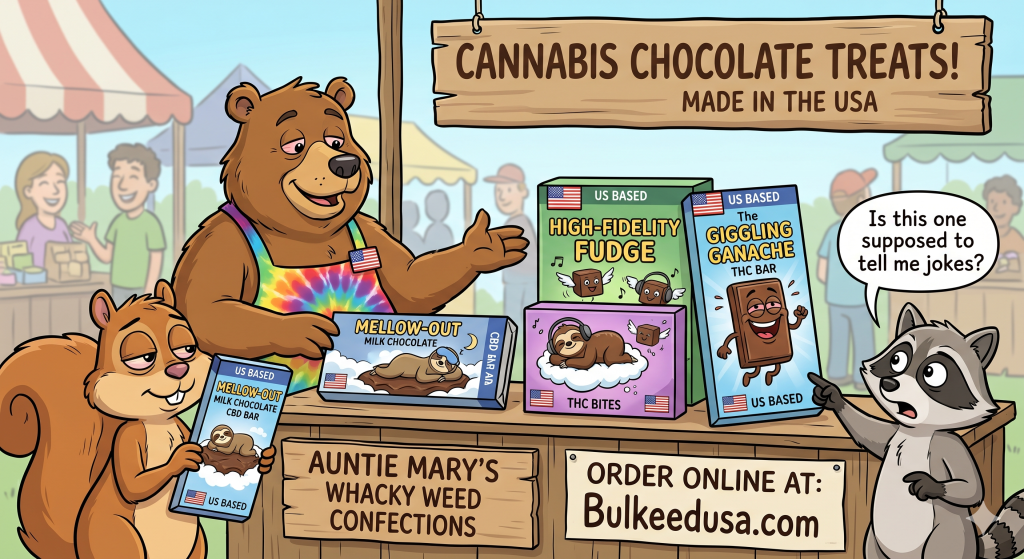 CBD and THC-infused Chocolate Products