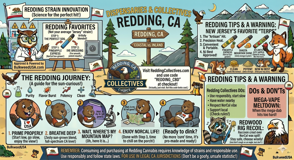Dispensaries and Cannabis Collectives in Redding, CA