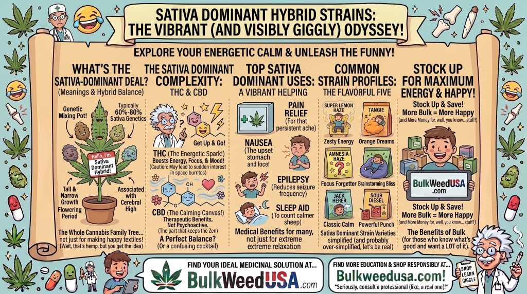 Sativa Dominant Hybrid Strains