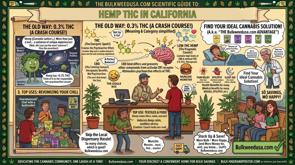 Hemp THC in California